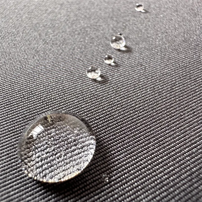 190T Polyester Taslon Milky PU Fabric product detail image 7