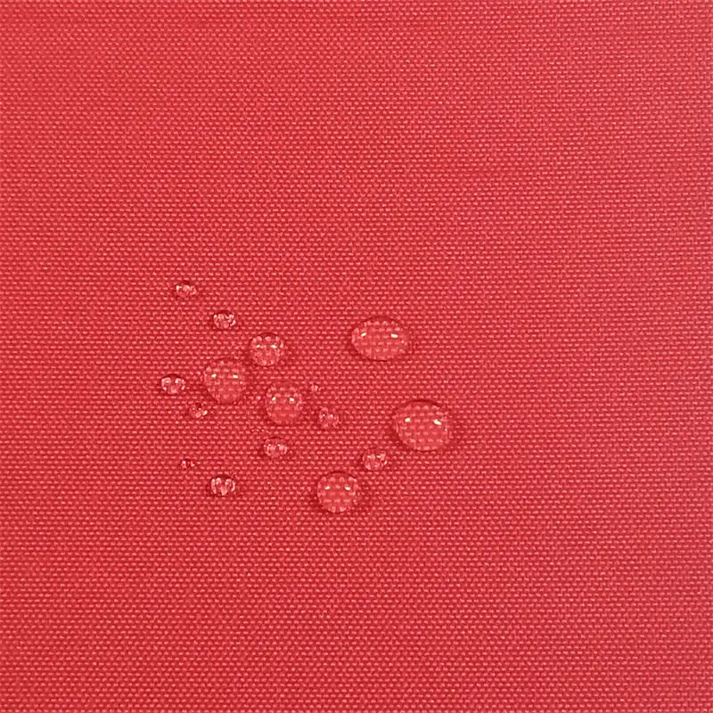 600D Solution-Dyed Polyester PU FR Fabric product detail image 6